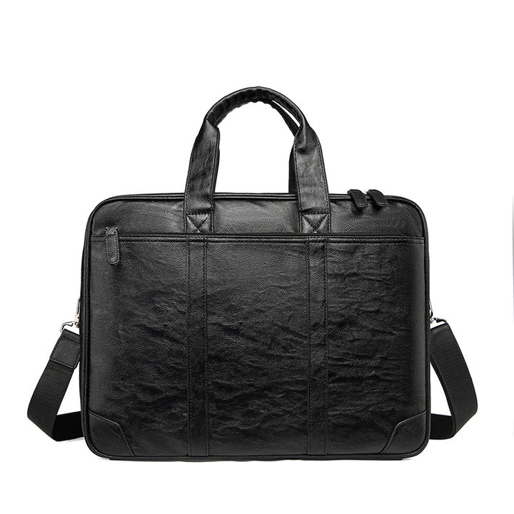 Laptop and Briefcase Made of High-Quality Leather Bowlift