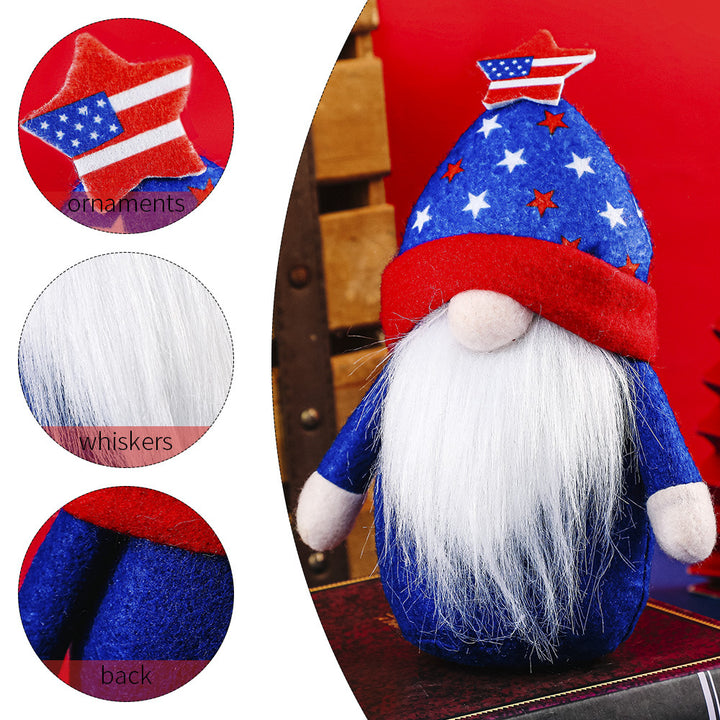 Decorative Felt Gnome Figurine Bowlift