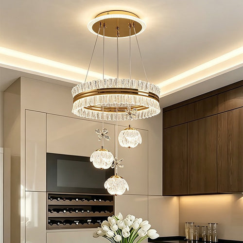 Modern Bohemian Crystal Pendant Light