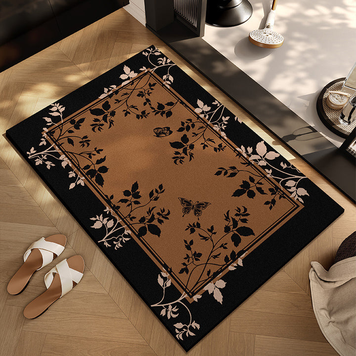 Checkerboard Patterned Entryway Mat Bowlift