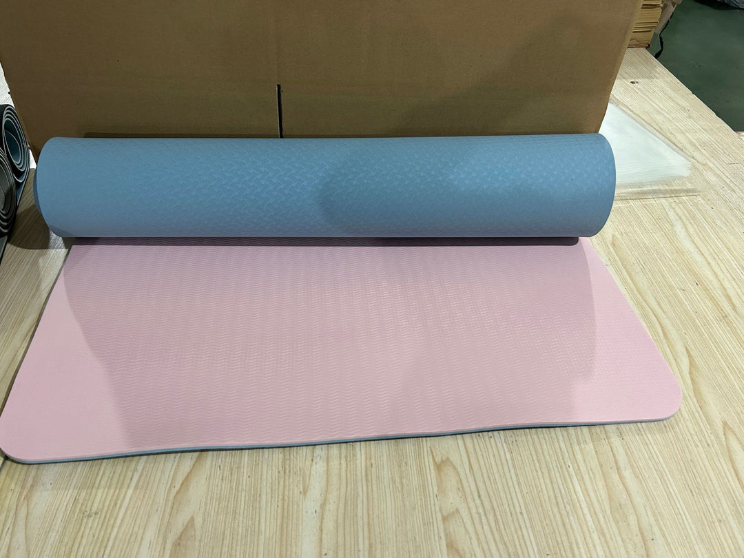 Non-slip fitness yoga mat with double cushioning Bowlift