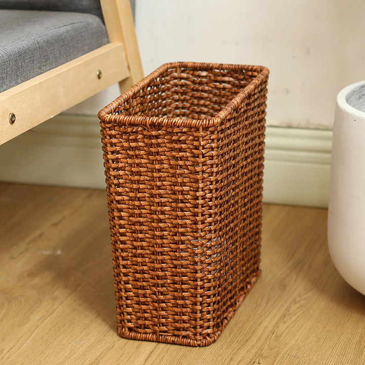 Handcrafted Woven Wastebasket Bowlift