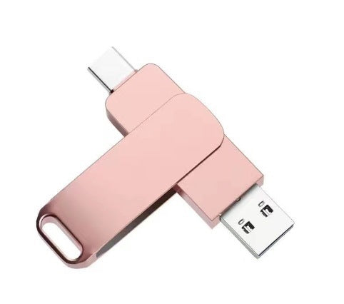 Dual-Connector USB Data Storage Drive Bowlift