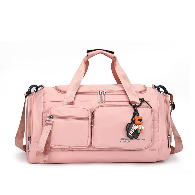 Versatile Multi-Compartment rkout Duffel Bag