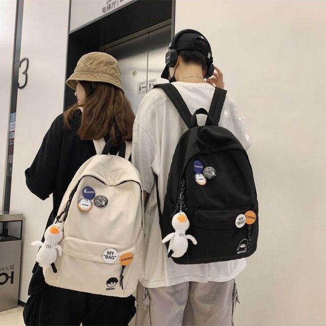 Casual Canvas Backpack Bowlift