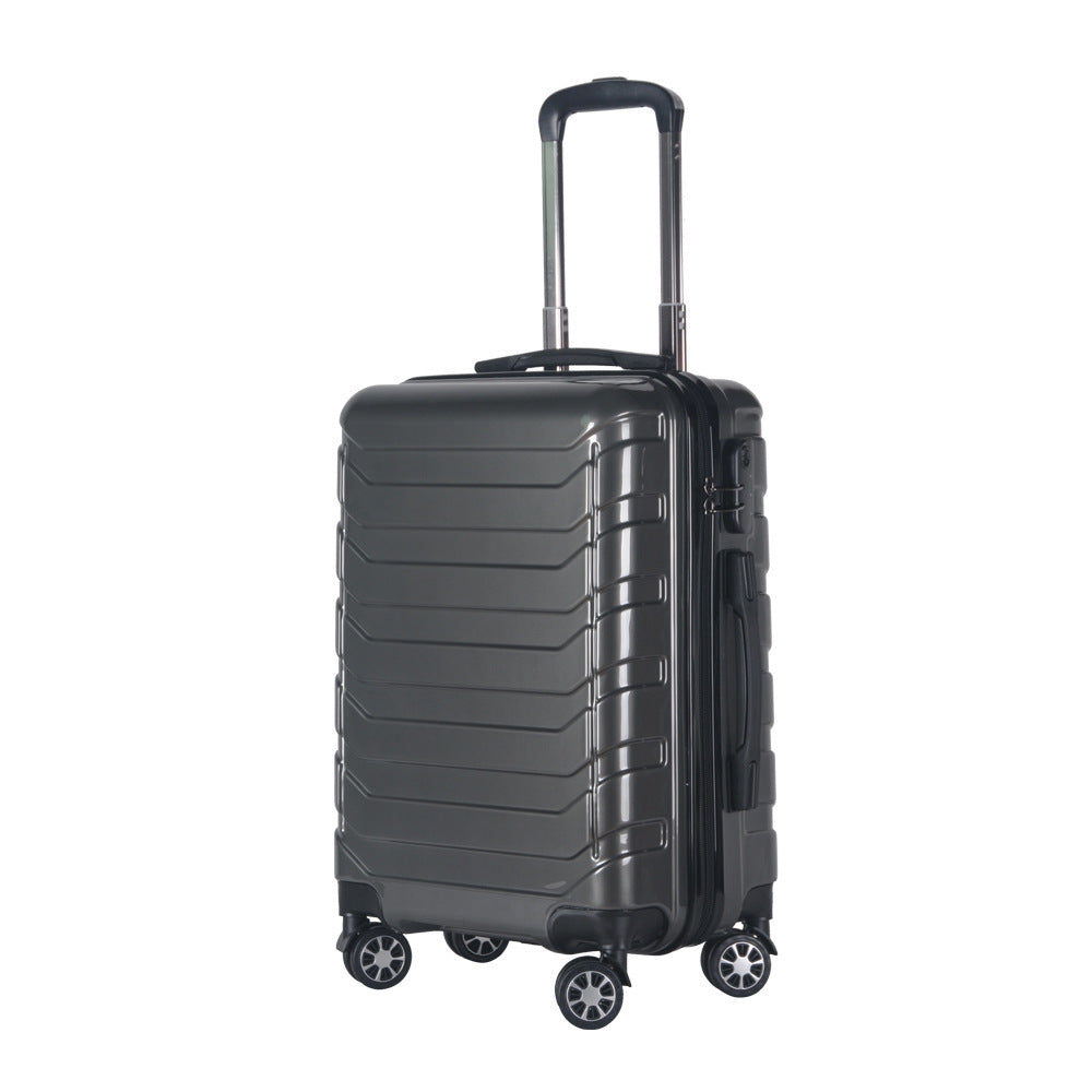 Unisex Lightweight Hard Shell Trolley Suitcase Bowlift