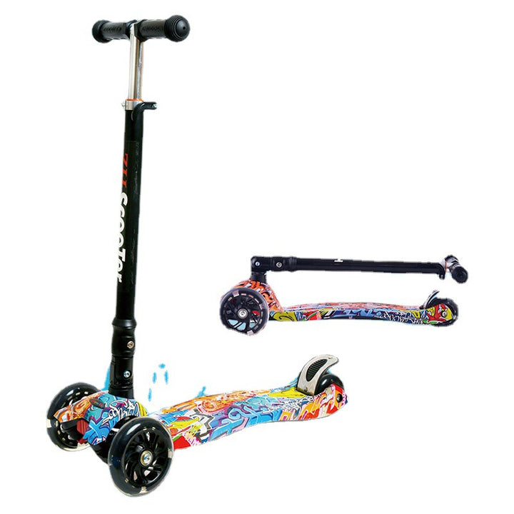 Lightweight Folding Kick Scooter Bowlift
