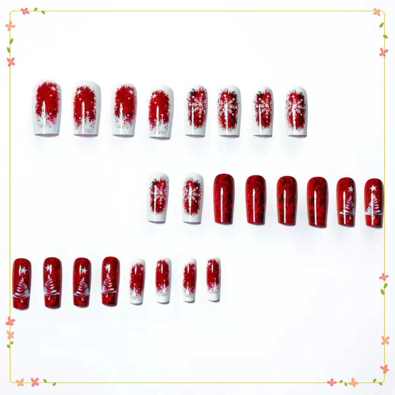 Creative Christmas Art Nails Bowlift