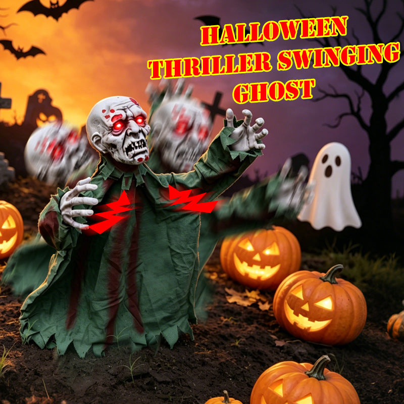 Animated Swinging Ghost Prop Bowlift