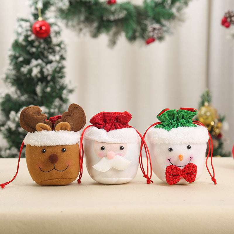 Cute Santa Claus Gift Bag Bowlift