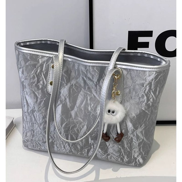 Modern Textured Tote Bag Bowlift