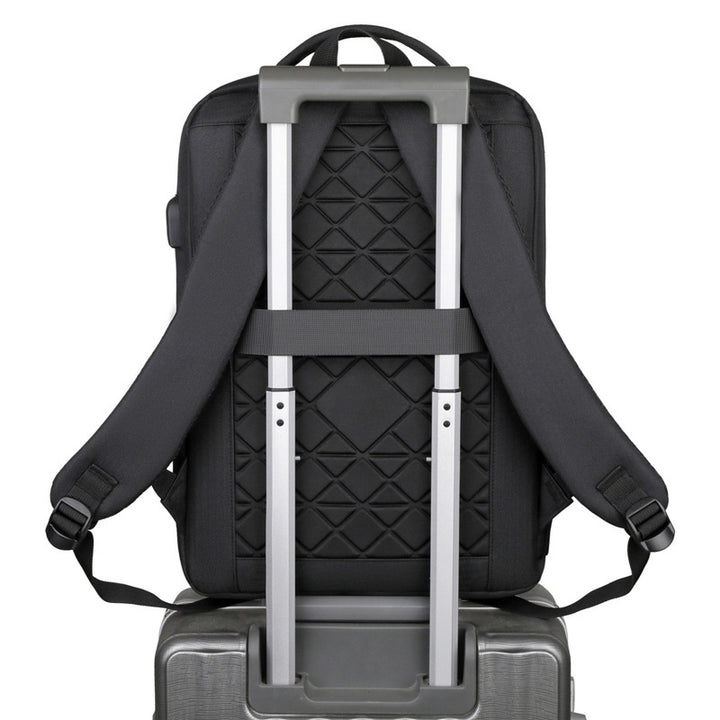 Multi-Compartment Urban Travel Backpack Bowlift