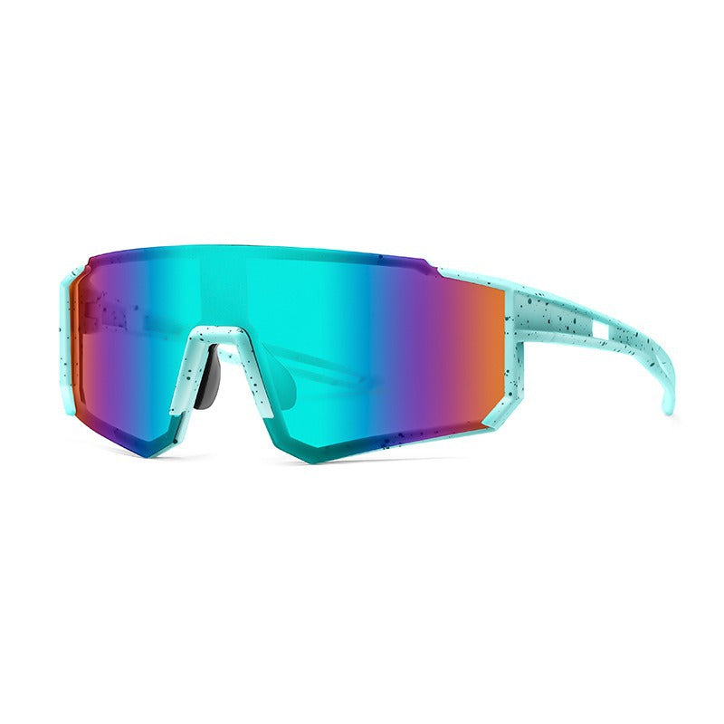 Unisex nan sporty visor sunglasses with polarized shatterproof polycarbonate lenses Bowlift