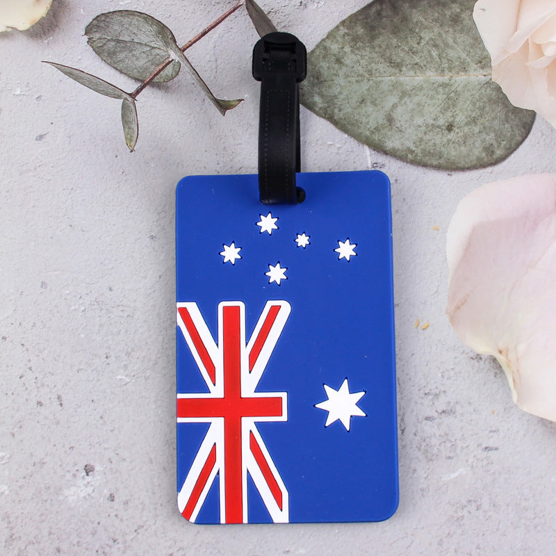 Patriotic Design Luggage Tag Bowlift