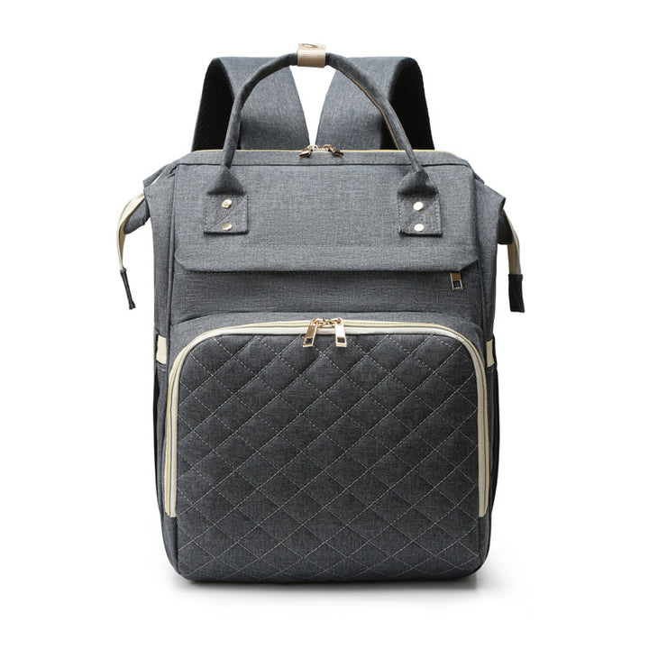 Multi-Purpose Quilted Baby Care Backpack Bowlift