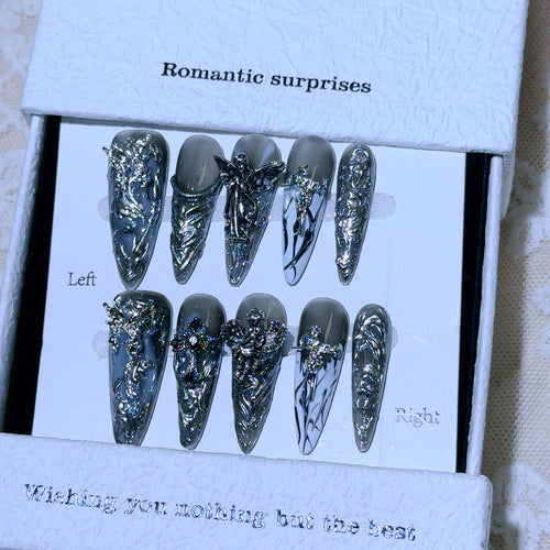 Artistic 3D Nail Decoration Set