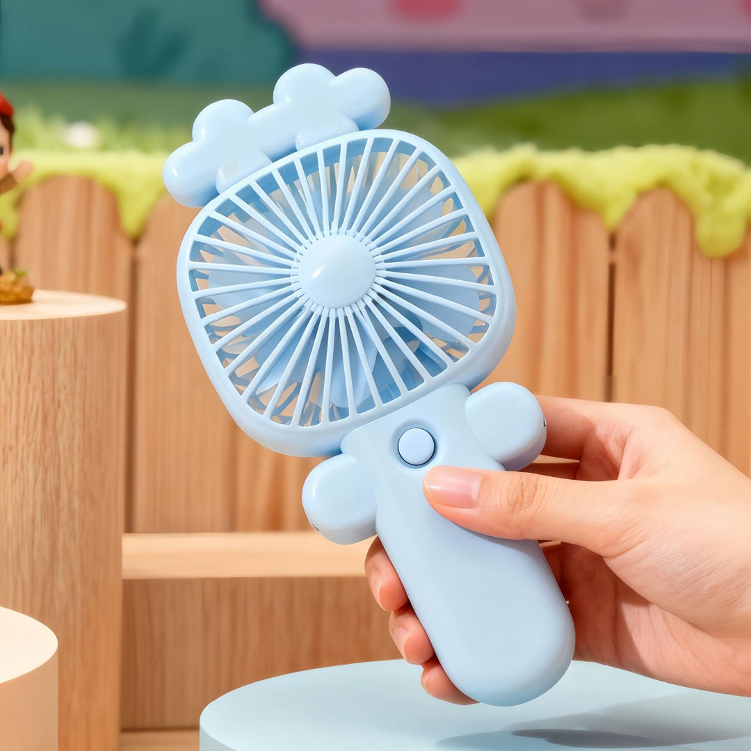 Women's portable mini hand fan in creative design Bowlift