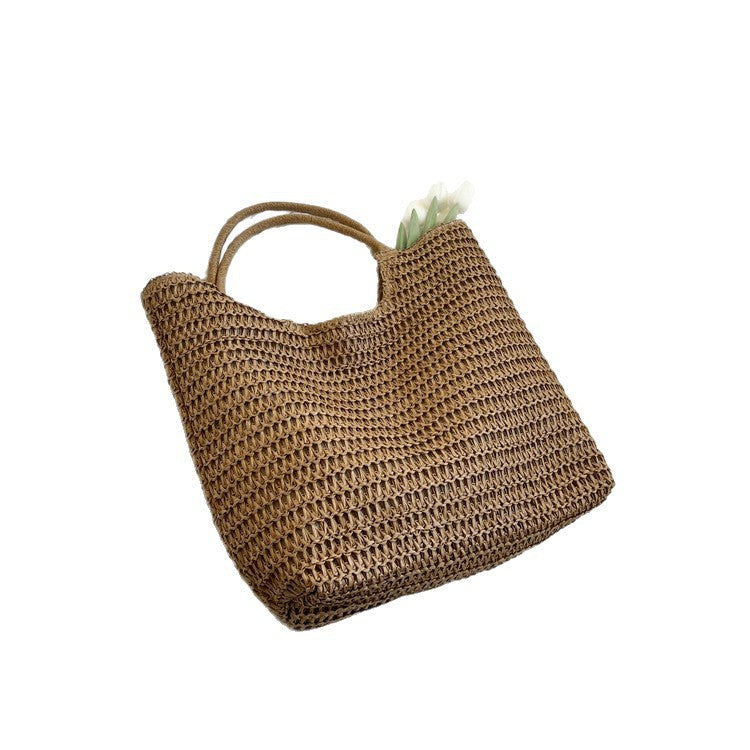 Handmade ven Straw Tote Bag Bowlift
