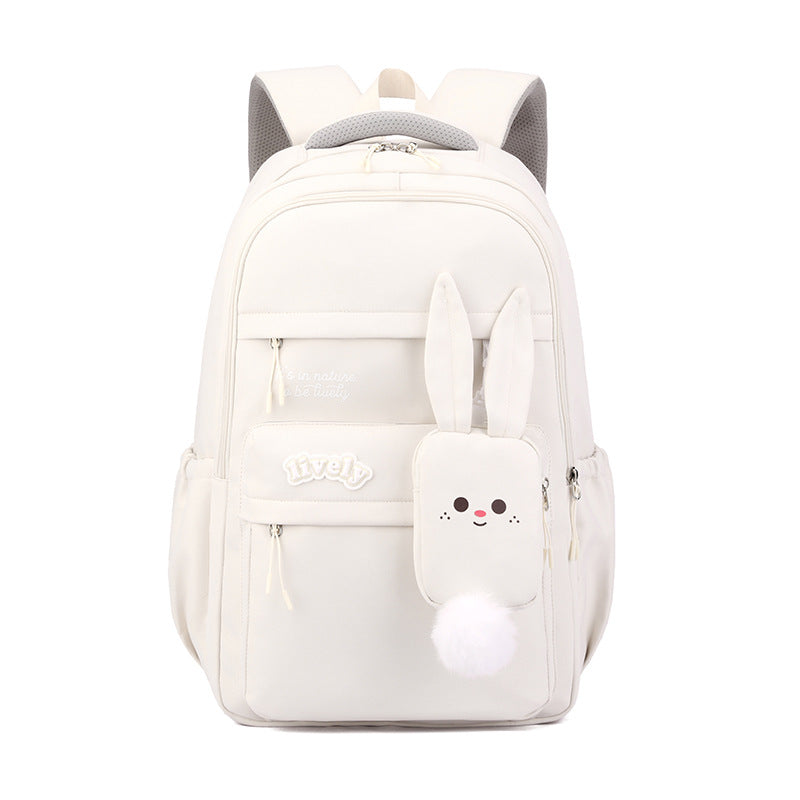 Cute Bunny-Themed Backpack Bowlift
