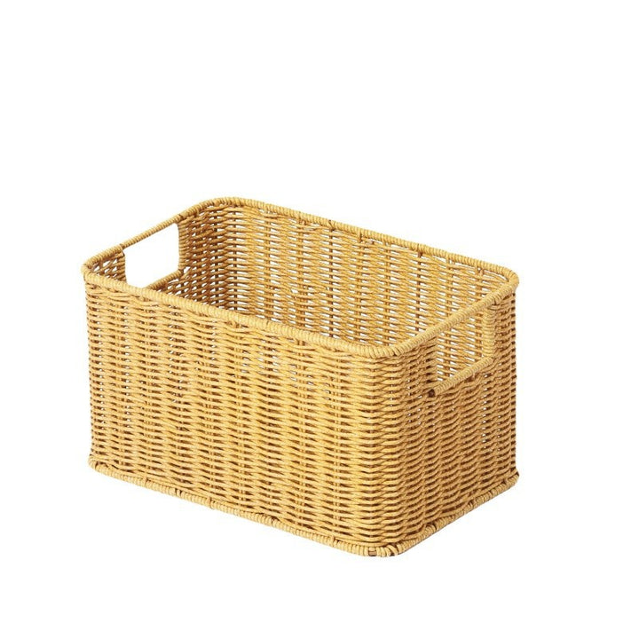Home Storage Wicker Basket Bowlift
