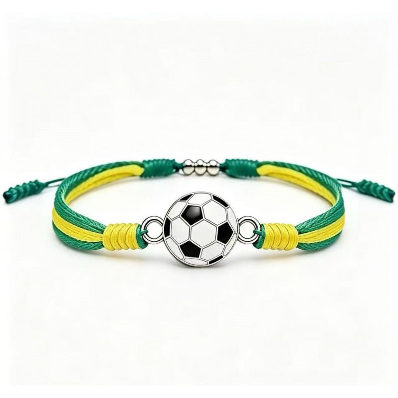 Sports-Themed Adjustable Bracelet Bowlift