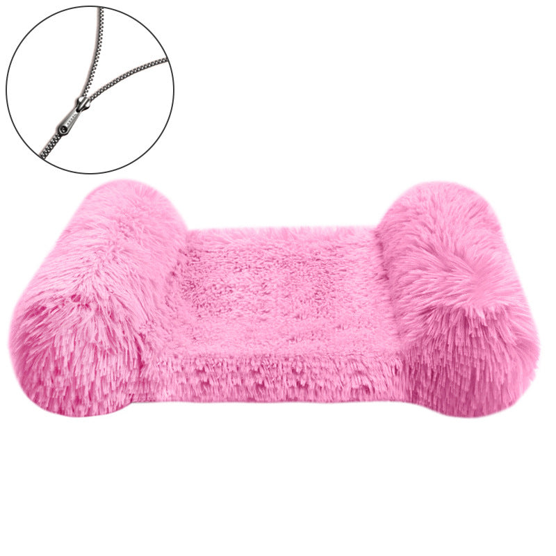 Plush Comfort Dog Bed