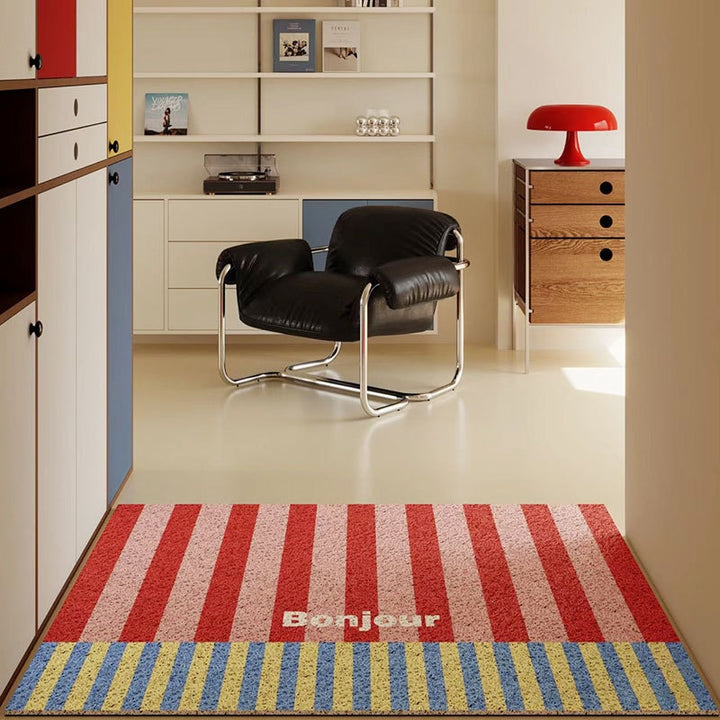 Geometric Pattern Indoor Entrance Mat for Home