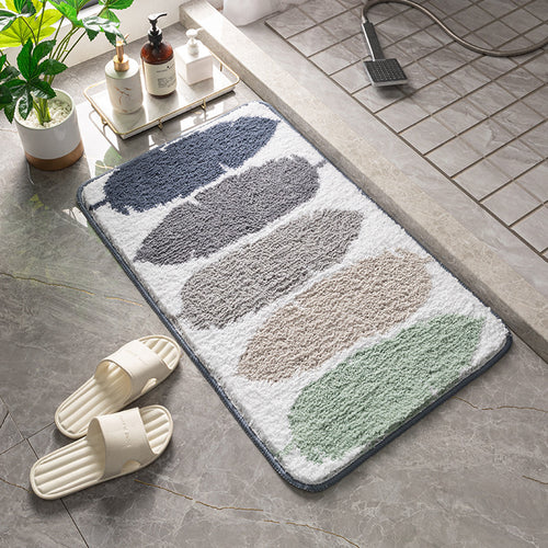 Plush Non-Slip Bath Mat Bowlift