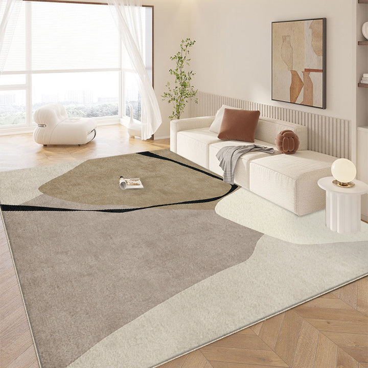 Elegant Floral Pattern Area Rug Bowlift