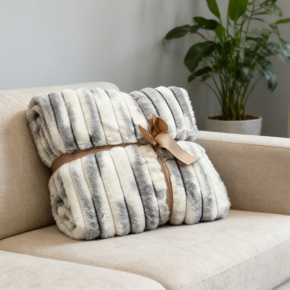 Ladies Luxurious Plush Blanket Bowlift