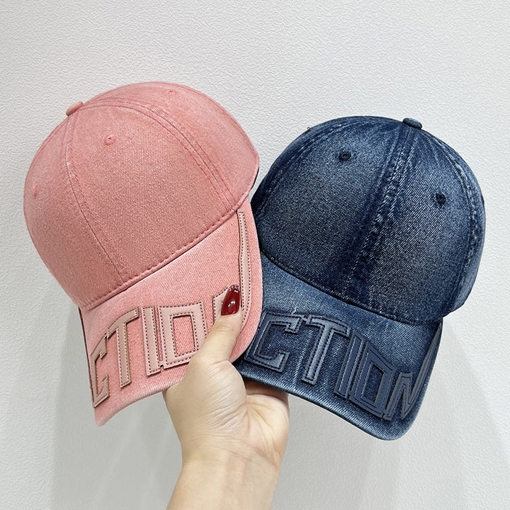 Unisex Stylish Denim Baseball Cap Bowlift