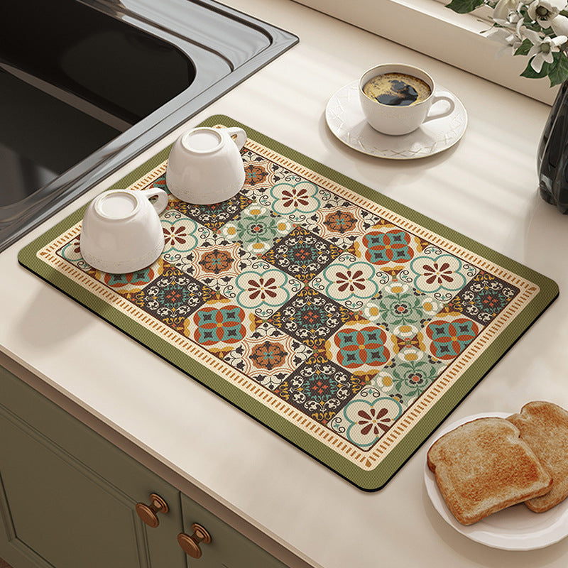 Decorative Kitchen Comfort Mat Bowlift