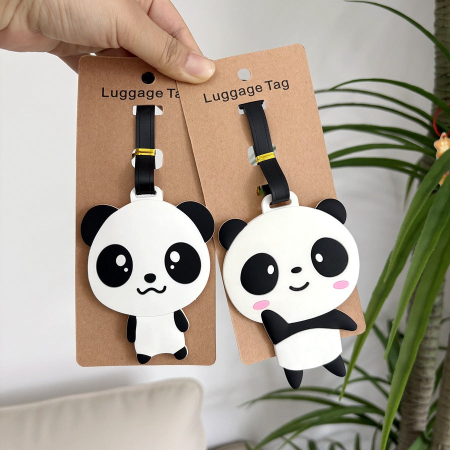 Cute Panda Luggage Tag Bowlift