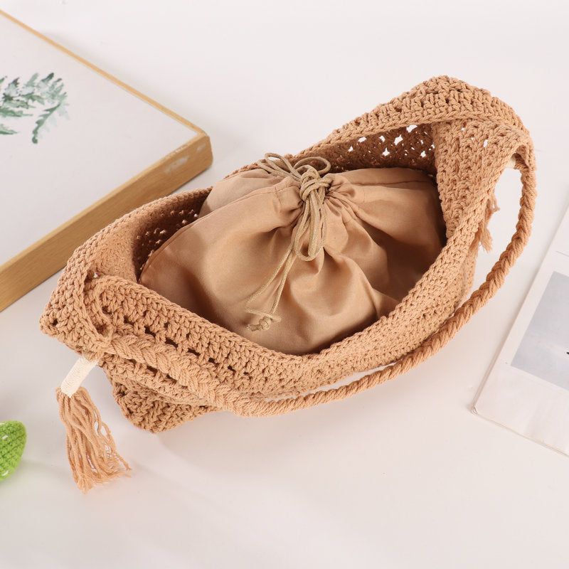 Handmade Macrame Bag Bowlift