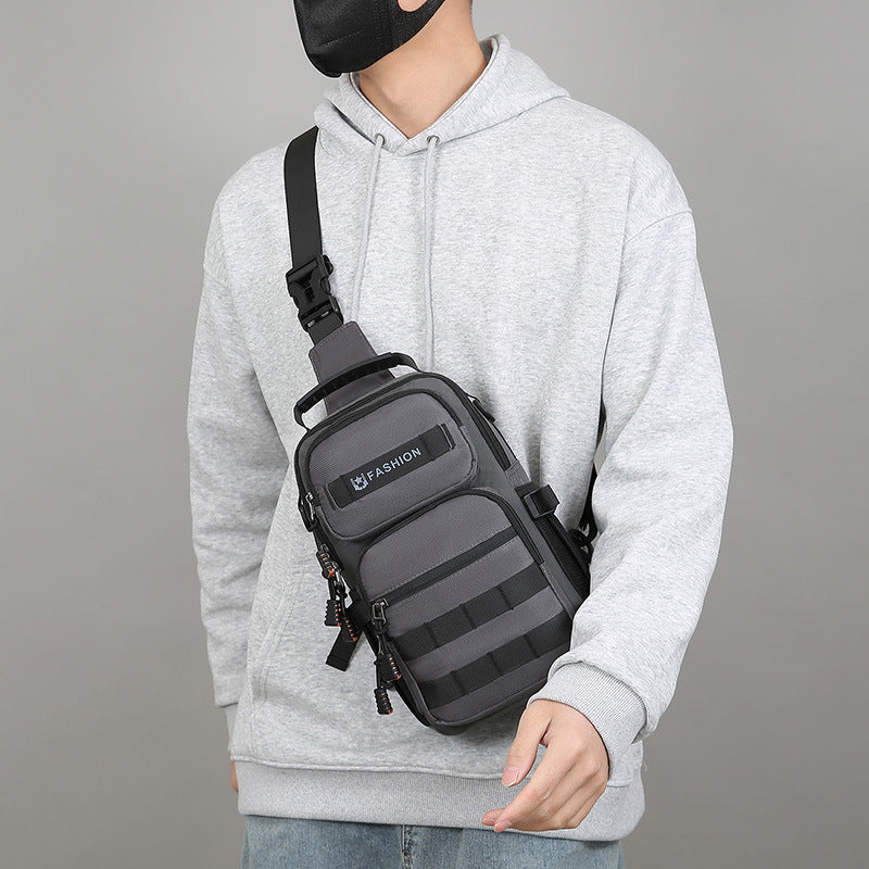 Tactical Water-Resistant Sling Bag Bowlift