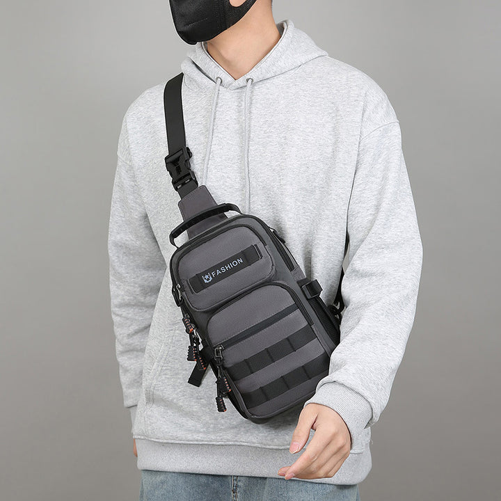 Tactical Water-Resistant Sling Bag Bowlift