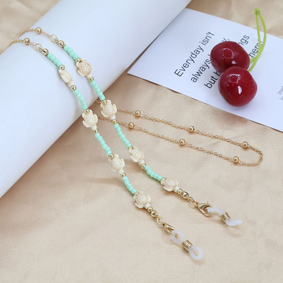 Decorative Beaded Eyewear Chain Bowlift
