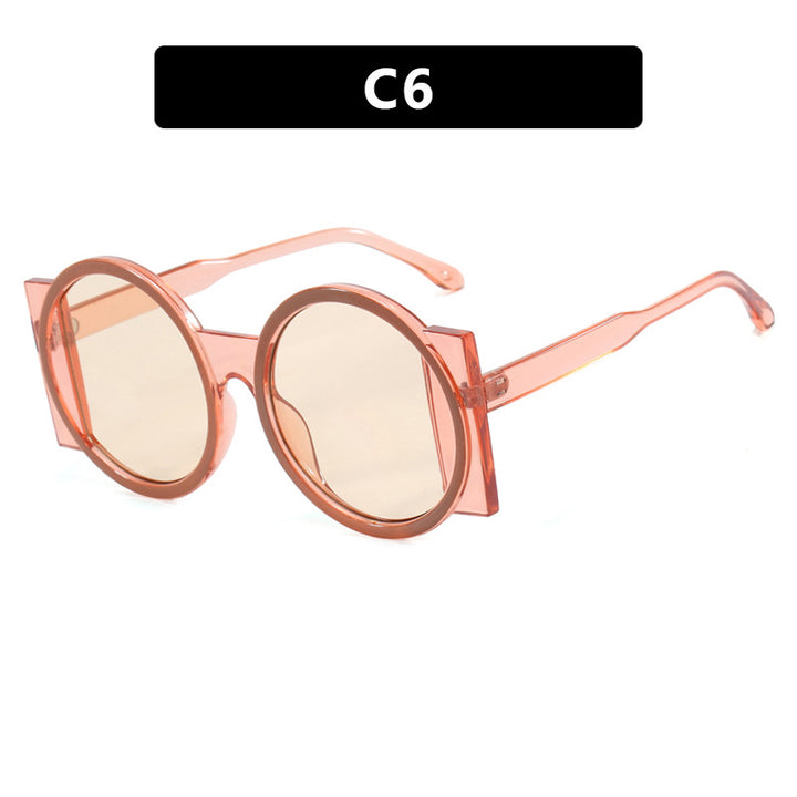 Women's oversized sunglasses with square frame and UV protection Bowlift