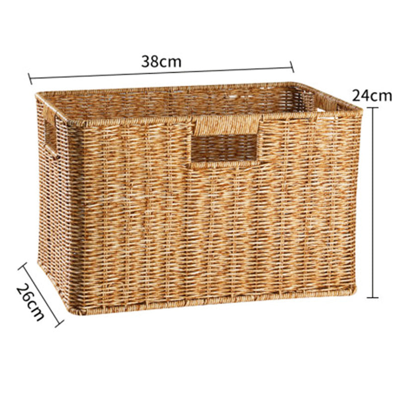 Rectangular Woven Storage Basket Bowlift