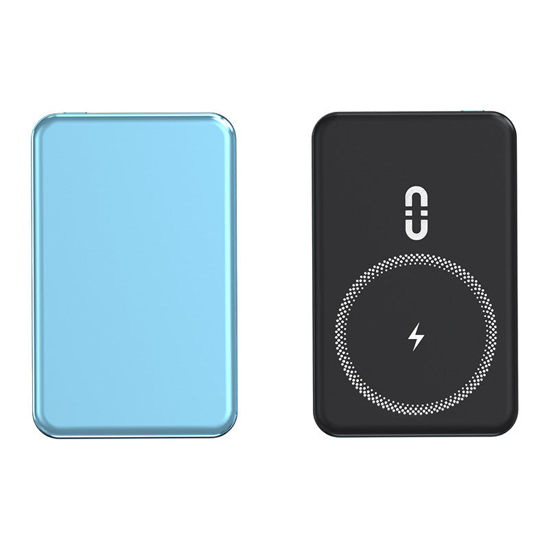 Magnetic power bank with wireless fast charging function and LED display Bowlift