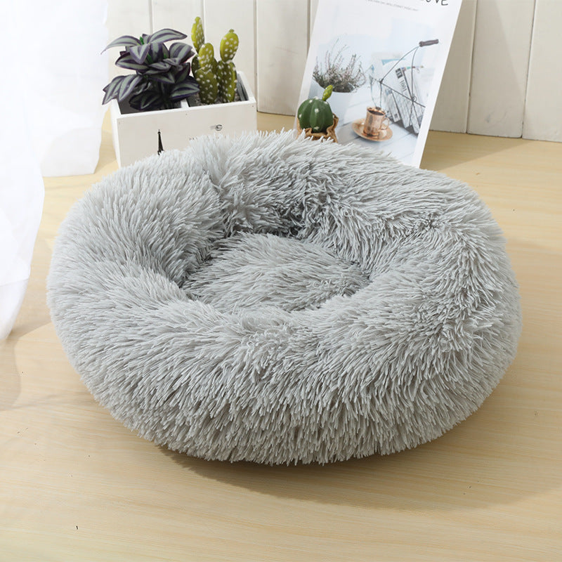 Women Fluffy Dog Bed Bowlift