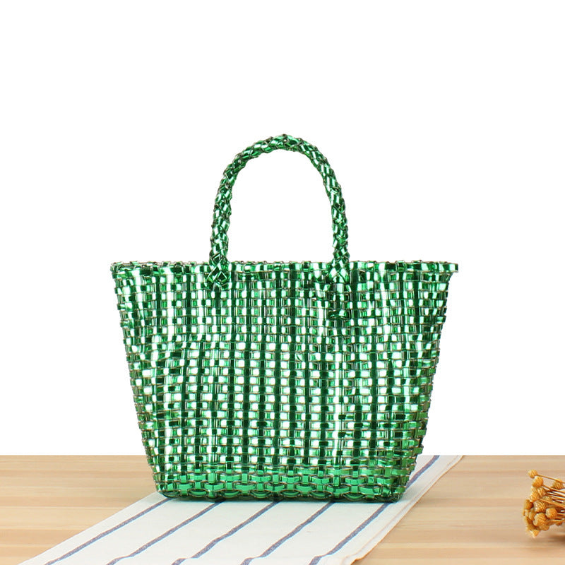 Refined wicker tote bag Bowlift