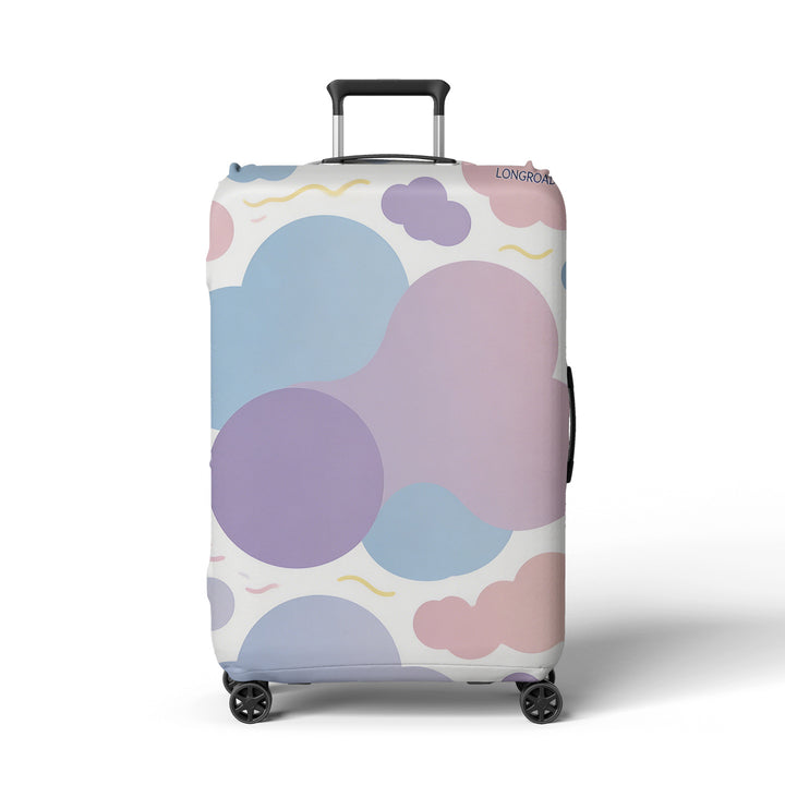 Women's suitcase cover with modern graphic design Bowlift