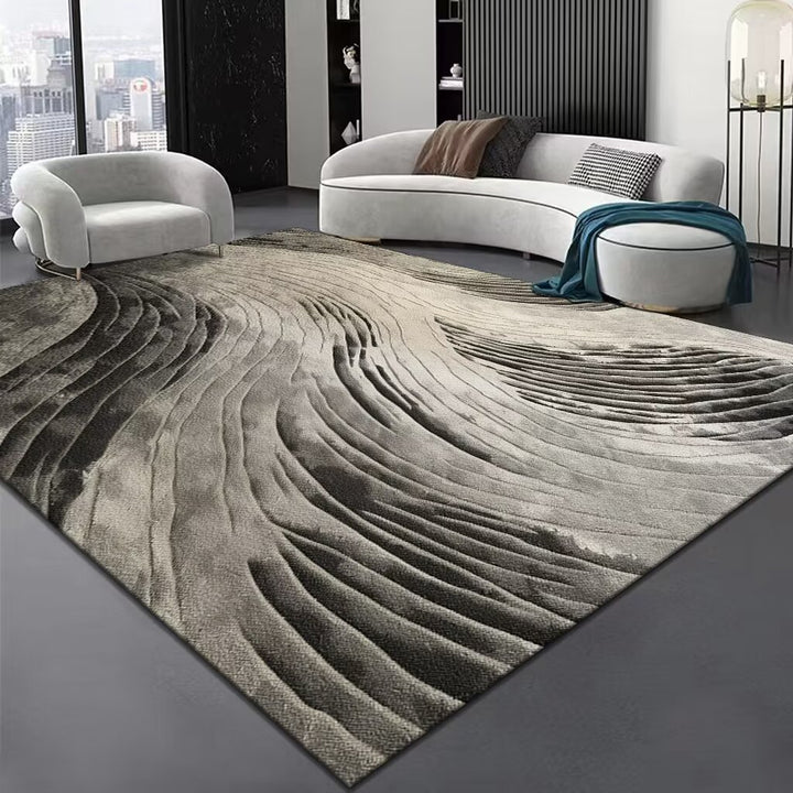Modern Optical Illusion Area Rug Bowlift