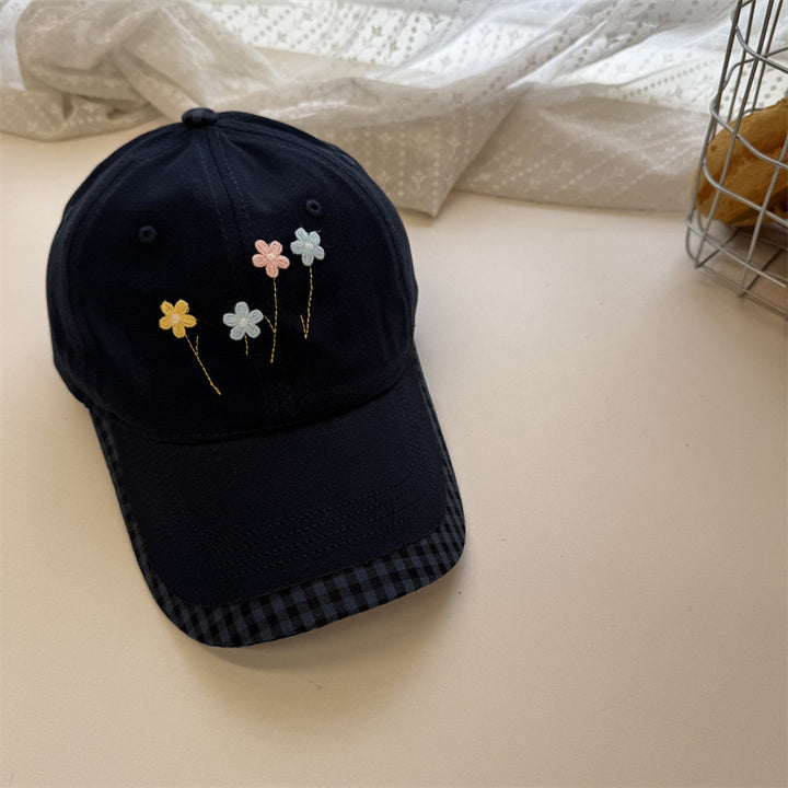 Women's Embroidered Floral Baseball Cap Bowlift 1783922357
