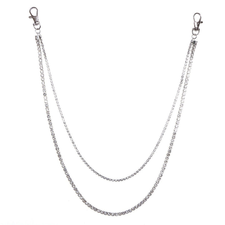 Stylish Rhinestone Chain Accessory Bowlift