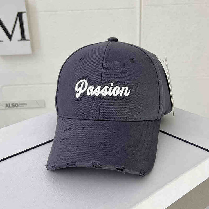 Women's Distressed Casual Cap Bowlift