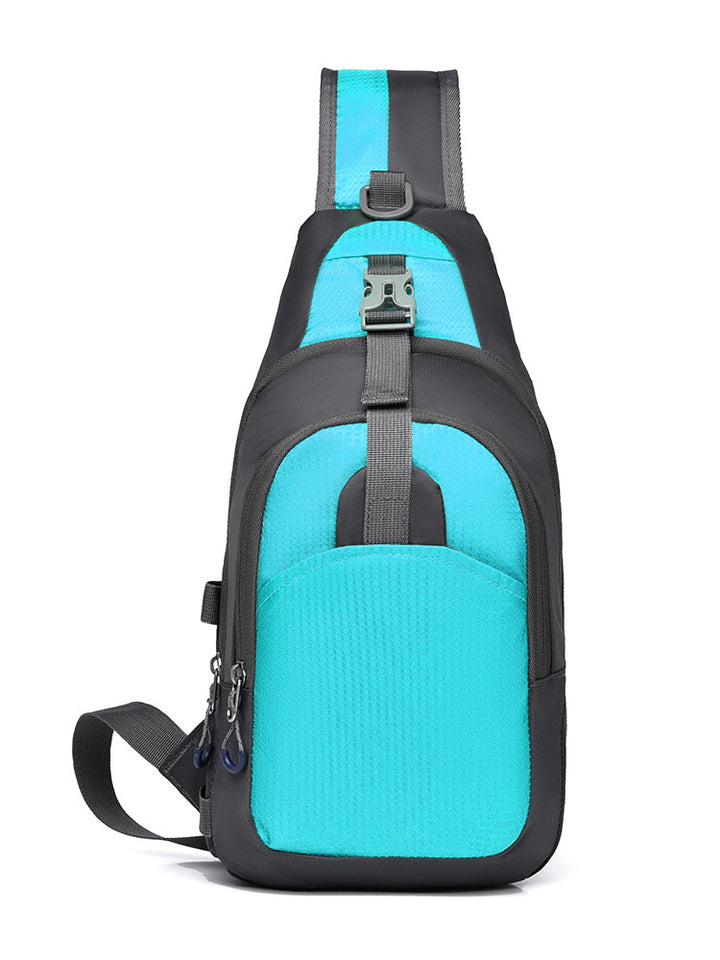 Sling backpack with comfortable back padding and many compartments Bowlift