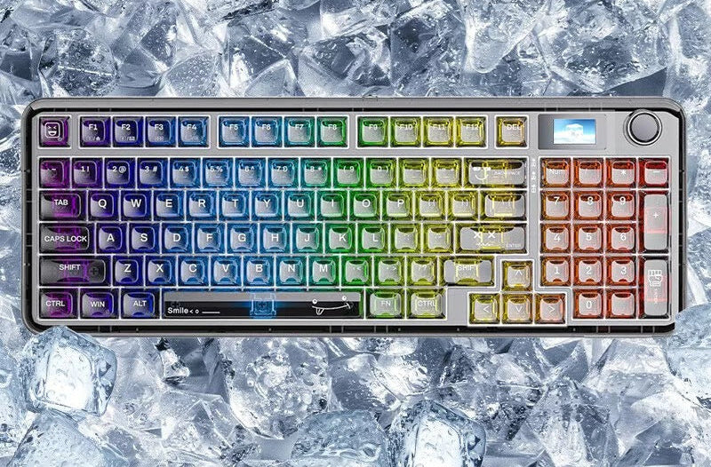 Transparent Mechanical Keyboard Bowlift