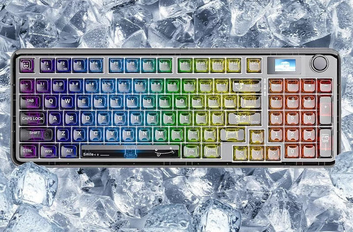 Transparent Mechanical Keyboard Bowlift